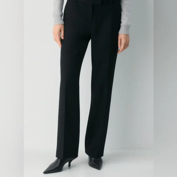 NWT - Babaton Stakeholder Wool Pant - Size 6 - Black - Picture 2 of 7